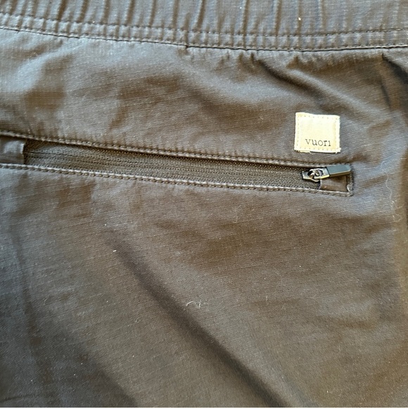 Vuori Women Ripstop Charcoal Gray Active Slim Fit Pants Size XL Athleisure - Picture 10 of 16